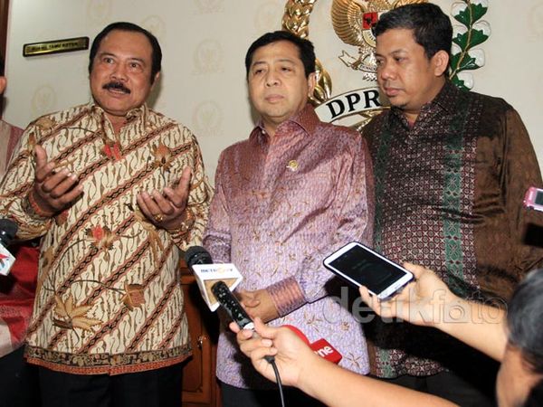 Pimpinan DPR-Wantimpres Bahas Komjen Budi