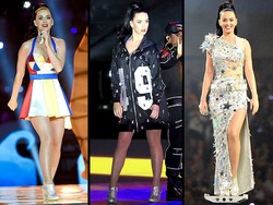 Tampil di Super Bowl, Katy Perry Pakai 4 Kostum dengan 22.000 Kristal