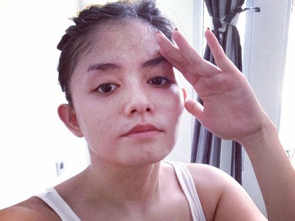 Begini Wajah Tanpa Make-up Tika Ramlan