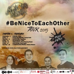 #BeNiceToEachOther TOUR 2015
