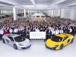 McLaren Super Series, Mobil Serat Karbon Terlaris