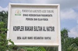 Napak Tilas Silsilah Raja Aceh di Makam Sultan Al Natsir