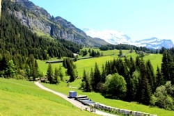 Bermain Salju Abadi di Pegunungan Alpen, Swiss