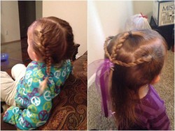 Pria Duda Ini Kursus Kecantikan Demi Bisa Kepang Rambut Putrinya