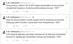 Soal Konflik KPK vs Polri, SBY: Rakyat Dikejutkan Cerita Di Balik Layar