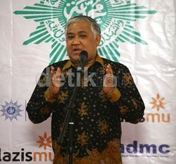 Din Syamsuddin Heran Semua Pimpinan KPK Dipolisikan