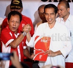 KIH Minta Jokowi Tunggu Praperadilan Komjen BG, Jokowi Hanya Diam