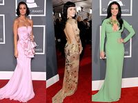 Cantik dan Seksi, Penampilan Katy Perry di Red Carpet Grammy Awards