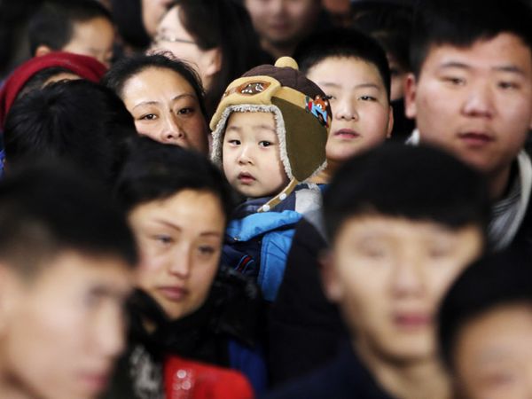 Jelang Imlek, Warga China Mulai Mudik