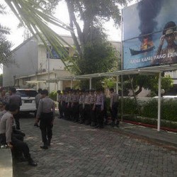 Kantor Susi Dijaga Ketat Polisi