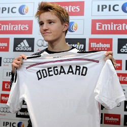 Odegaard Masuk Skuat Madrid untuk Liga Champions