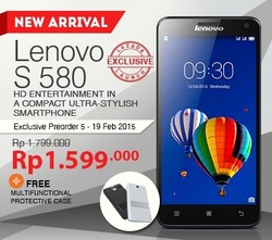 LIVO dan S580, Dua Jagoan Baru Smartphone Lenovo