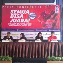 30 Pelari Asing dan 50 Atlet Nasional Siap Bersaing di Bosowa Half Maraton