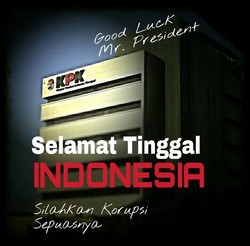 Semoga Jokowi Tak Jadi Presiden Terburuk Dalam Pemberantasan Korupsi
