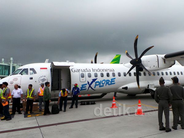 Garuda Terbang Perdana Kualanamu-Sabang