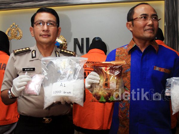 Polda Metro Amankan Narkoba Senilai Rp 18 Miliar