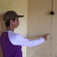 Peledakan di Area Tambang Holcim Rusak Rumah Warga