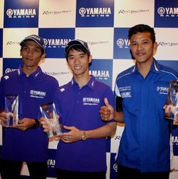 Trio Yamaha Indonesia Bidik Juara di Asia Road Racing Championship 2015