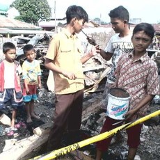 Para Pelajar Korban Kebakaran di Medan Tak Bisa Sekolah