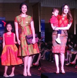 Cantiknya Cathy Sharon dan Novita Angie Jadi Model di Runway Alleira