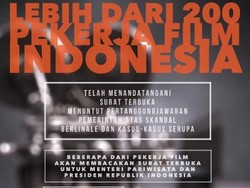 Pekerja Film Siap Bacakan Surat Terbuka di Kemenpar Sore Ini
