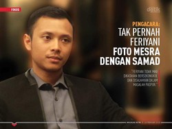 Pengacara: Tak Pernah Feriyani Foto Mesra dengan Samad