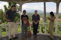 Erika L. Baud Kunjungi Museum Diponegoro di Magelang