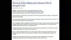 Anggotanya Dikeroyok Oknum TNI, Polisi Periksa 6 Saksi