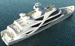 Mungkin Ini Desain Kapal Yacht Paling Mewah di Dunia