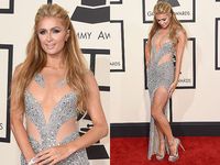 Paris Hilton Seksi Pamer Paha di Grammy 2015