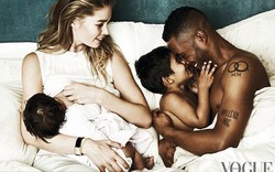 Model Victorias Secret, Doutzen Kroes Tampil Menyusui Bayinya di Vogue