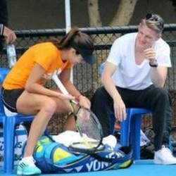 Ketika Ivanovic Ramaikan Pesta Bayern Munich dan WAGs