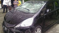 Pengemudi Jazz yang Tabrak Kendaraan di Bandung Jalani Tes Urine