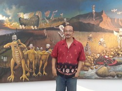 Heri Dono Pameran Tunggal di Swedia Maret