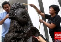 Museum Bersih-bersih Usai Kebanjiran