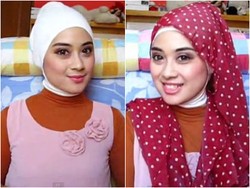 Tutorial Hijab Kurang dari 2 Menit dengan Scarf Sifon untuk ke Pesta