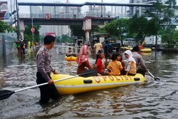 Aher Soal Banjir Jakarta: Sekarang yang Tergenang Sedikit, Biasanya Banyak