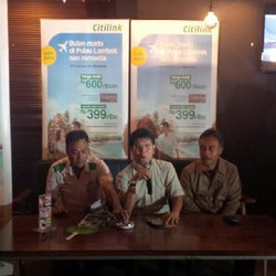 Mulai Besok, Citilink Buka Rute Bandung-Lombok