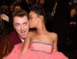 Foto: Tingkah Konyol Para Selebriti di Belakang Panggung Grammy Awards