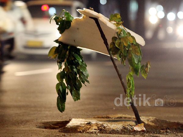 Jalan Berlubang Ancam Keselamatan Pengendara