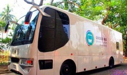 Promo Android One, Google Keliling Pakai Bus