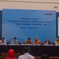 Keuntungan Bank Mandiri Nyaris Rp 20 Triliun di 2014, Naik 9%