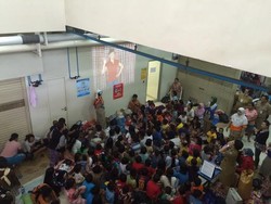 Cegah Diare, Anak-anak di Pengungsian Kelapa Gading Dapat Penyuluhan