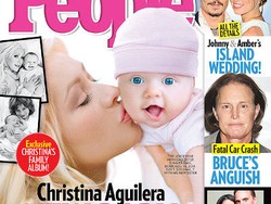 Imutnya Putri Christina Aguilera Bermata Biru