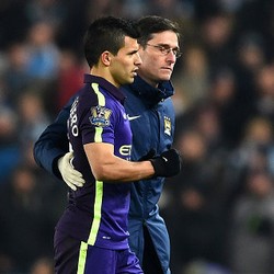 Pellegrini Optimistis Cedera Aguero Tidak Parah