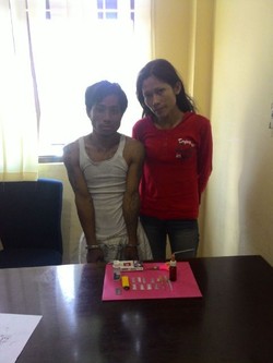 Pasutri di Indragiri Hulu Ditangkap Saat Isap Sabu