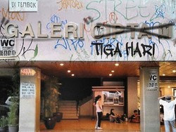 Galeri Tiga Hari, Semua Boleh Ikut Coret-coret dan Pameran