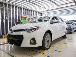 Setengah Juta Corolla Sudah Diproduksi Toyota di AS