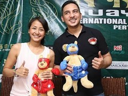 Valentine, Franz dan Amara Lingua Nonton Adu Jotos