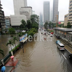 Biang Kerok Banjir Jakarta: Daerah Resapan Jadi Kantor dan Mal